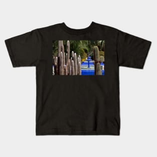 Morocco. Marrakech. The Majorelle Garden. Kids T-Shirt